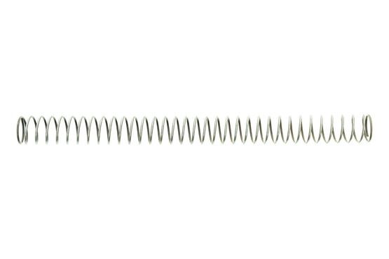 The JP Enterprises recoil buffer spring for carbine length AR-15 rifles is polished and ground for near silent performance